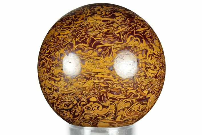 Polished Miriam Stone Sphere - India #327457
